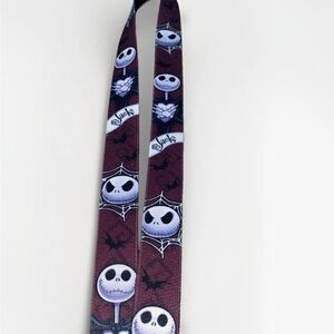 The Nightmare Before Christmas Jack Skellington Lanyard Bonus Card Holder